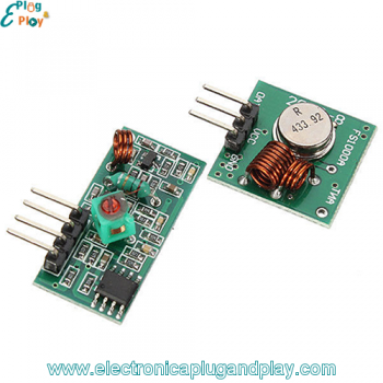 Pareja Transmisor Receptor RF 433MHz